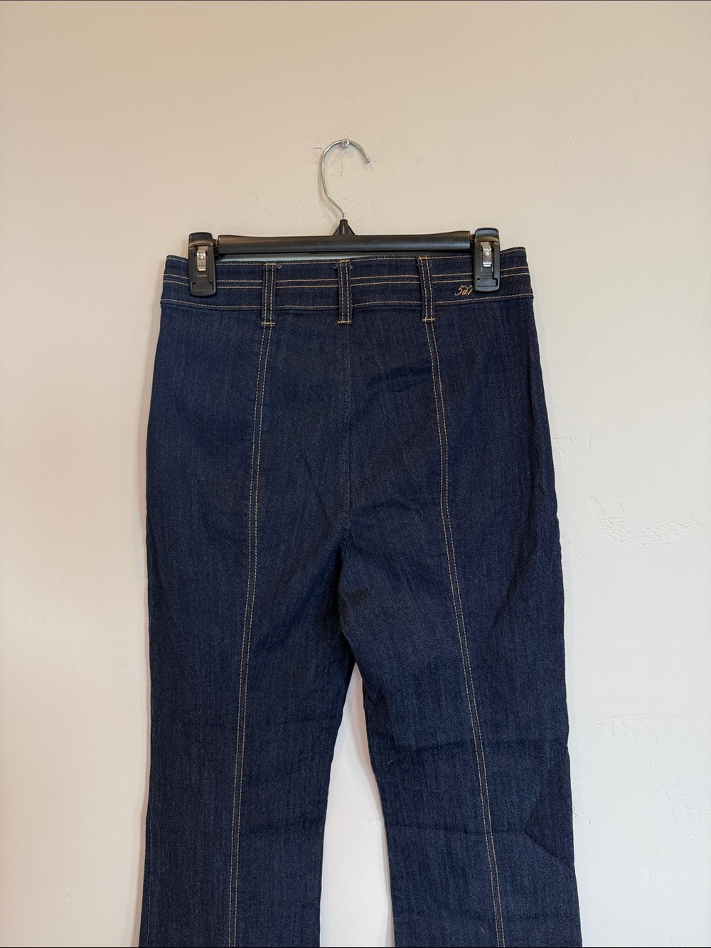 Cinq à Sept Dorothea Jeans in Indigo Denim Straight Cropped Jeans sz 6 - Picture 6 of 9
